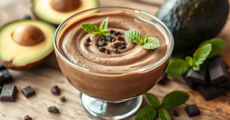 Avocado Chocolate Mousse