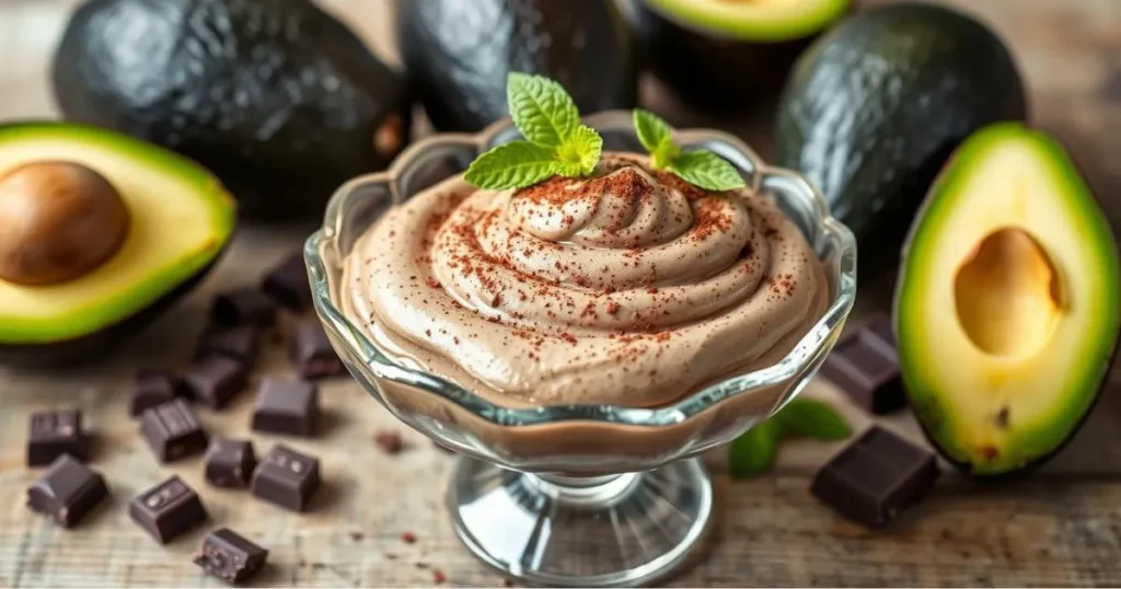 Avocado Chocolate Mousse
